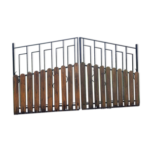 Portail fer forgé 2 battants