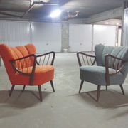 Couch set / 2 chairs Scandinavian 50s/60s cocktail