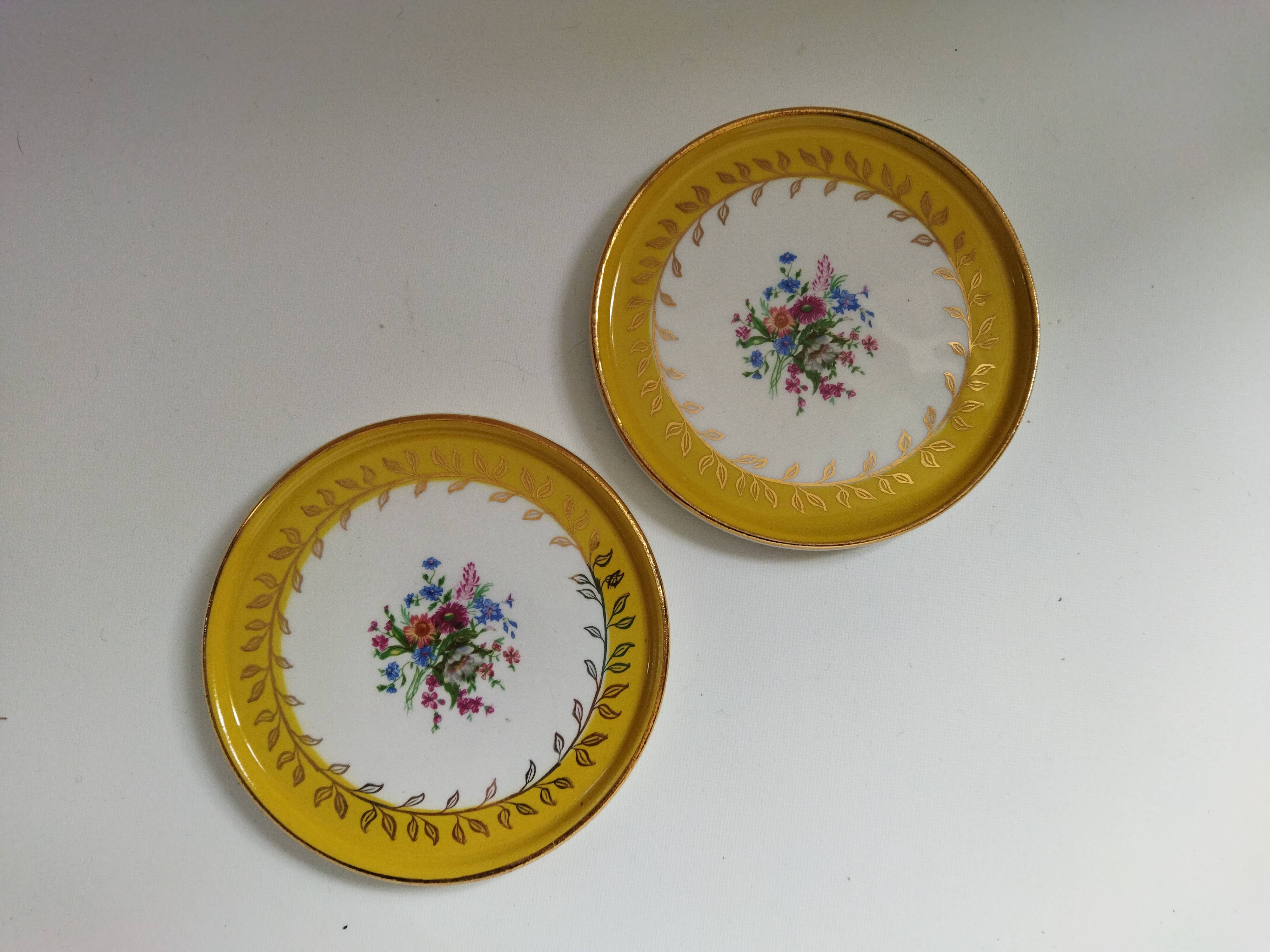 Gien "Floreal" bottle coaster