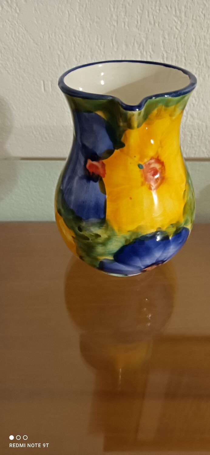 Ceramic water pitcher