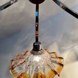 Italian design chandelier Mazzega 70s