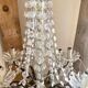 12-light crystal chandelier, antique light fixture
