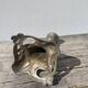 Art Nouveau silver-plated candlestick