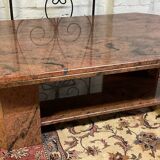 Vintage granite coffee table from the 80s