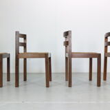 Martin Visser Set Of 4 Dinning Room Chairs For t' Spectrum, 1960 Netherlands