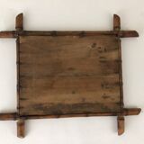 Bamboo mirror 1900, 38*45cm