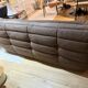 Togo brown alcantara Ligne Roset