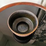 Scarified ceramic cup