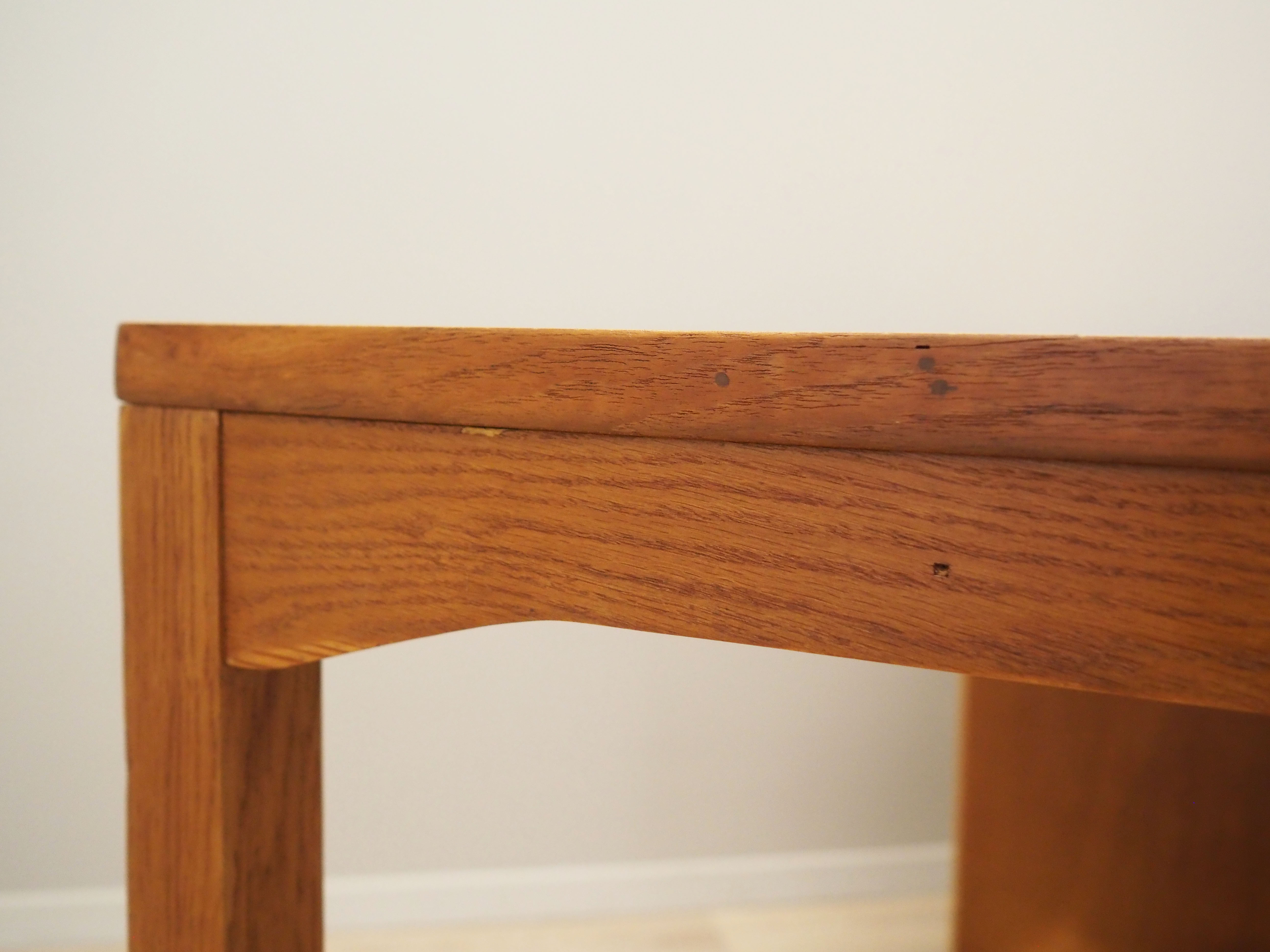 Ash desk, Danish design, 1970s, manufacture: SKM