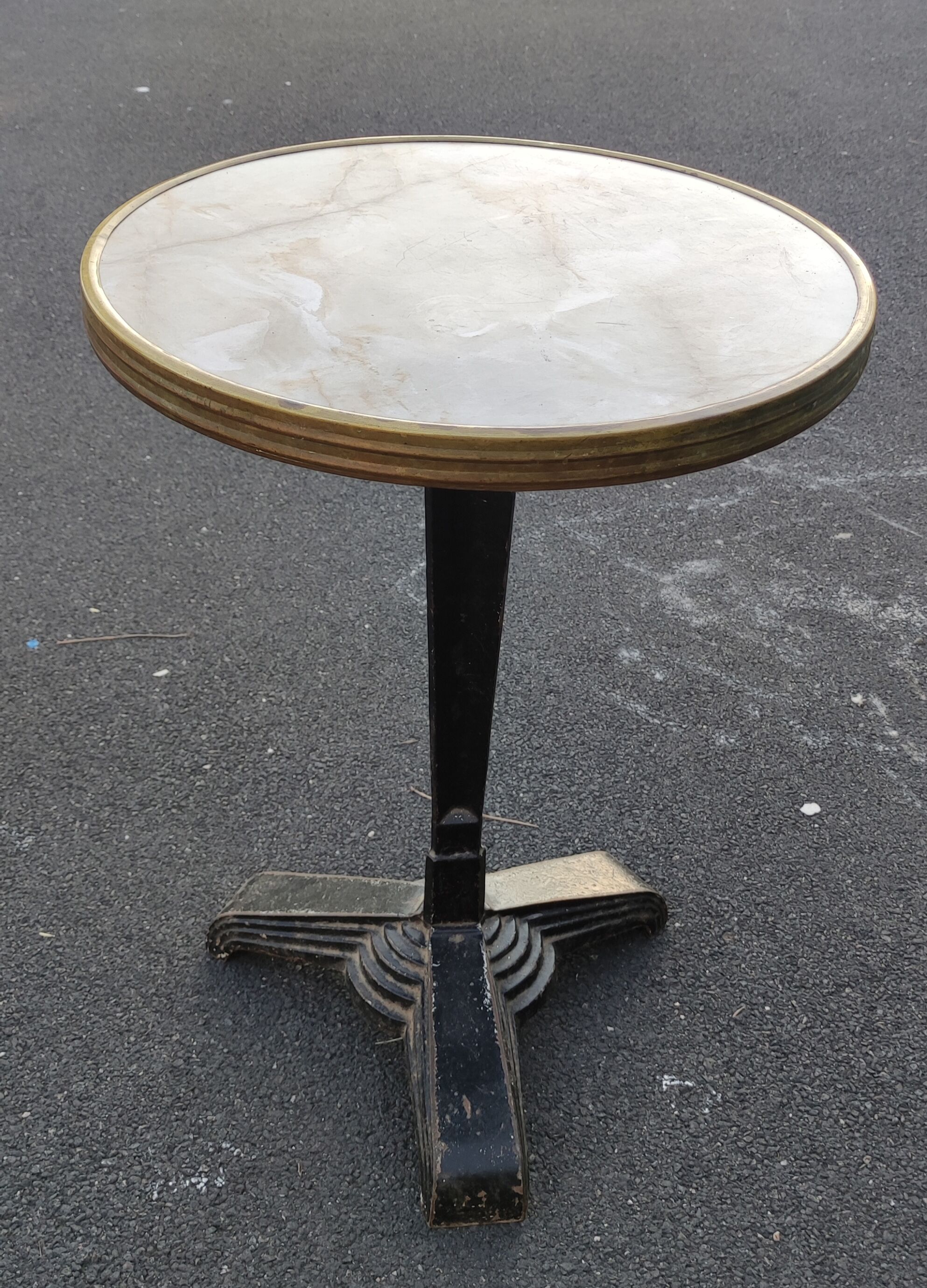 Ancient pedestal table