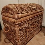 Braided wicker trunk