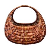 Panier en osier “gondole” avec anse