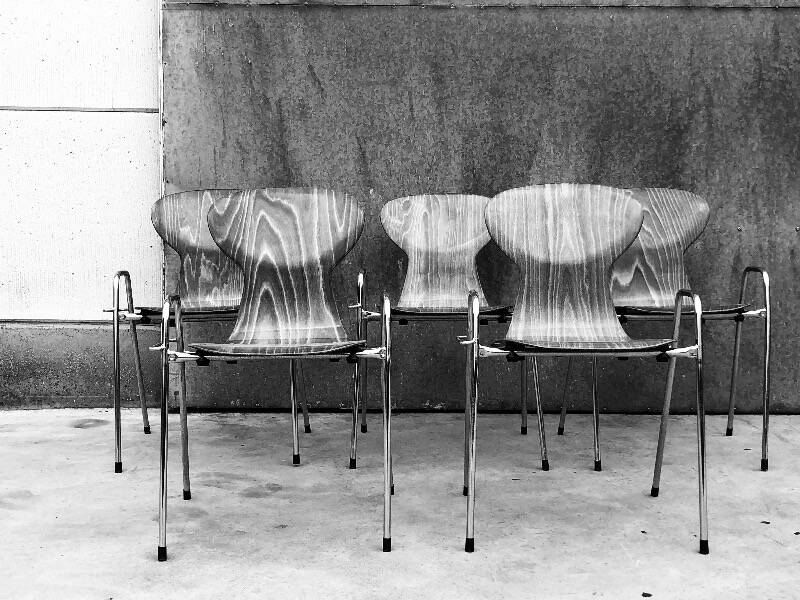 Beautiful Tubax pagwood chairs – The Belgian butterfly chairs