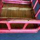 Vintage bamboo stool