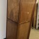 Vintage wooden Parisian wardrobe
