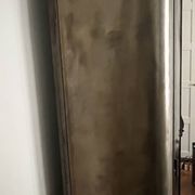 Steel wardrobe. Height 1.99m, Width 1m.