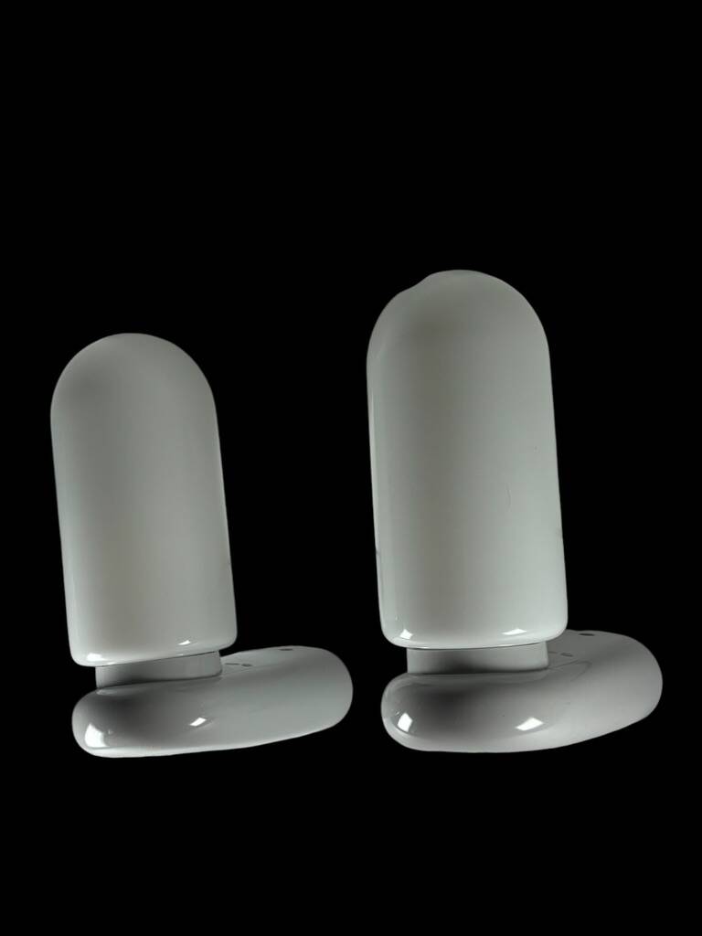 Dietsche grey wall lights Germany Bathroom 1980 x2