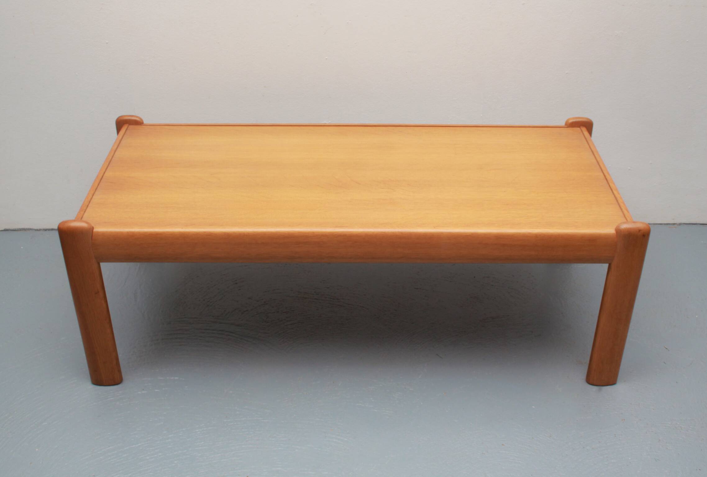1970s coffeetable in light oak