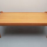 1970s coffeetable in light oak