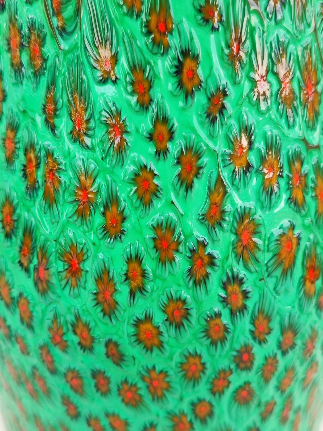 Vase en verre de Murano