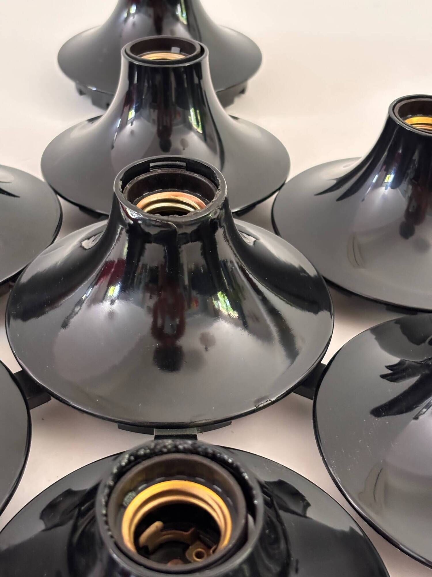 Composition of 13 Teti Wall Lights by Vico Magistretti for Artemide 1970 ABS