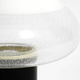 Lampe de table en verre de Murano en deux pièces des années 1960 par Roberto Pamio pour Leucos