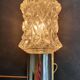 Pair of vintage Italian chrome wall lights by Targetti 1970
