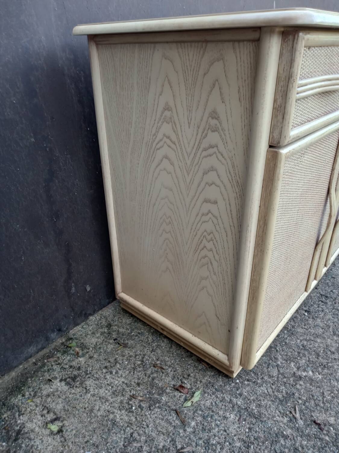 1980s ivory sideboard