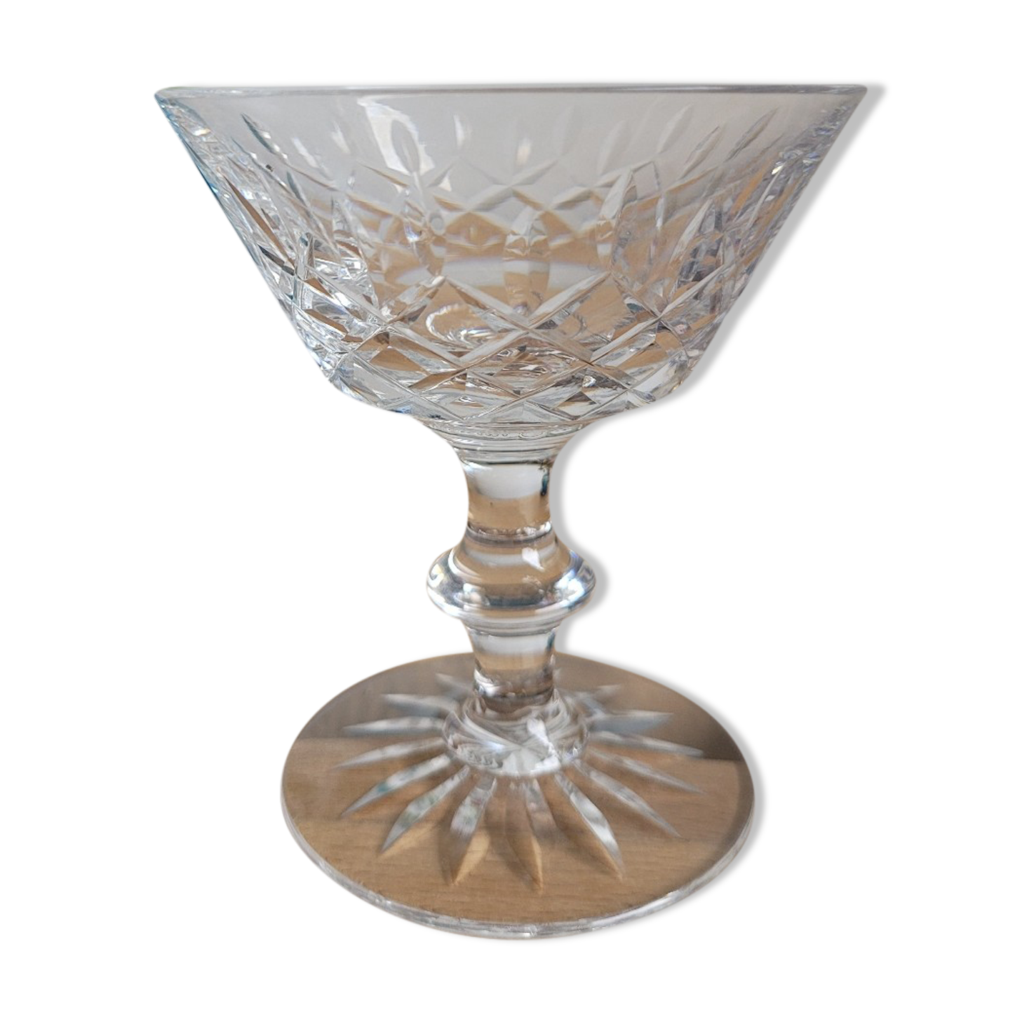 Coupe à champagne en cristal