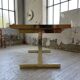 Brass table 1970 Italian lacquer