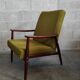 Pair of armchairs Olive Green by Jiri Jiroutek 1960