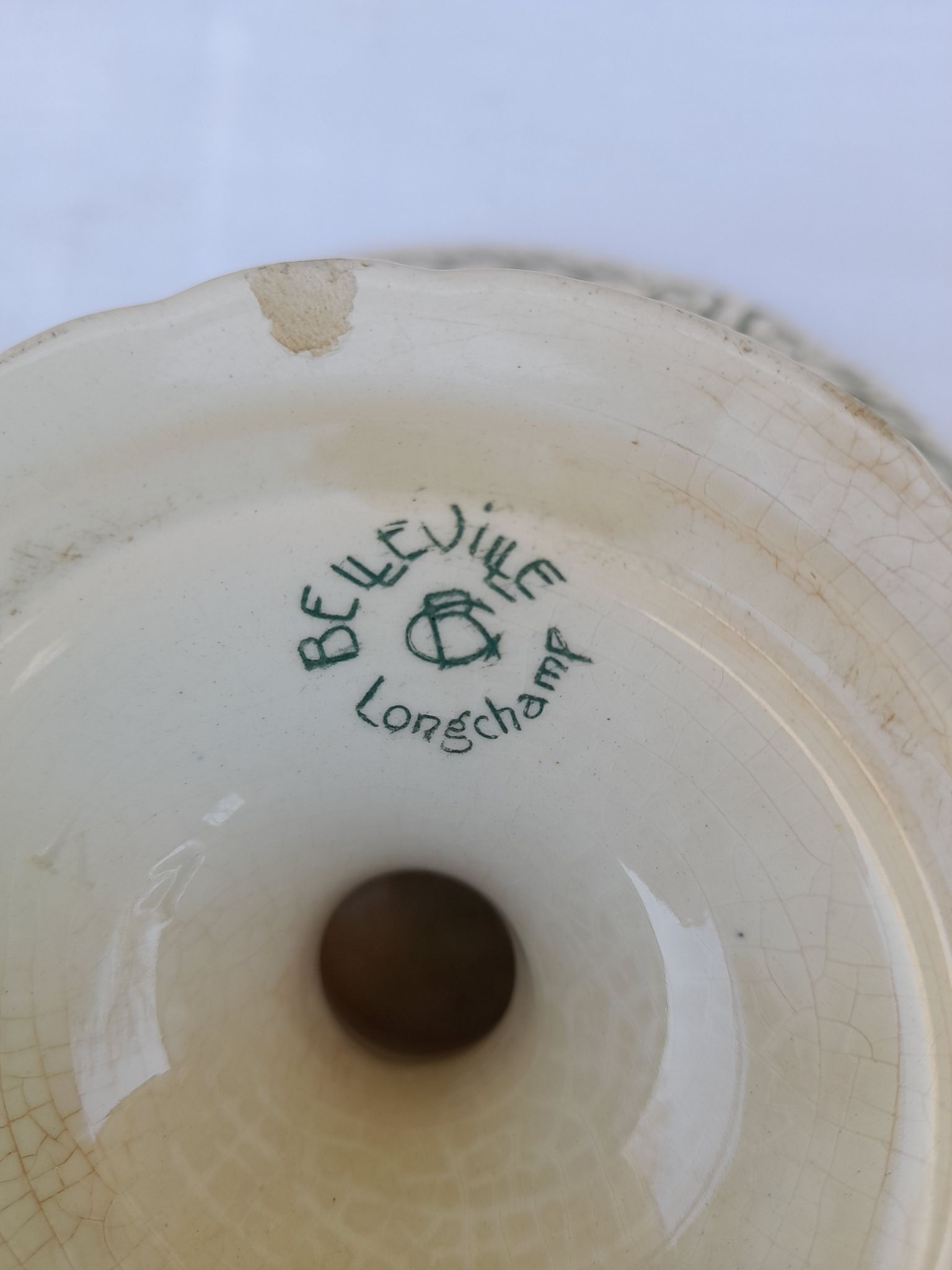 Compotier of the Manufacture Longchamp model Belleville