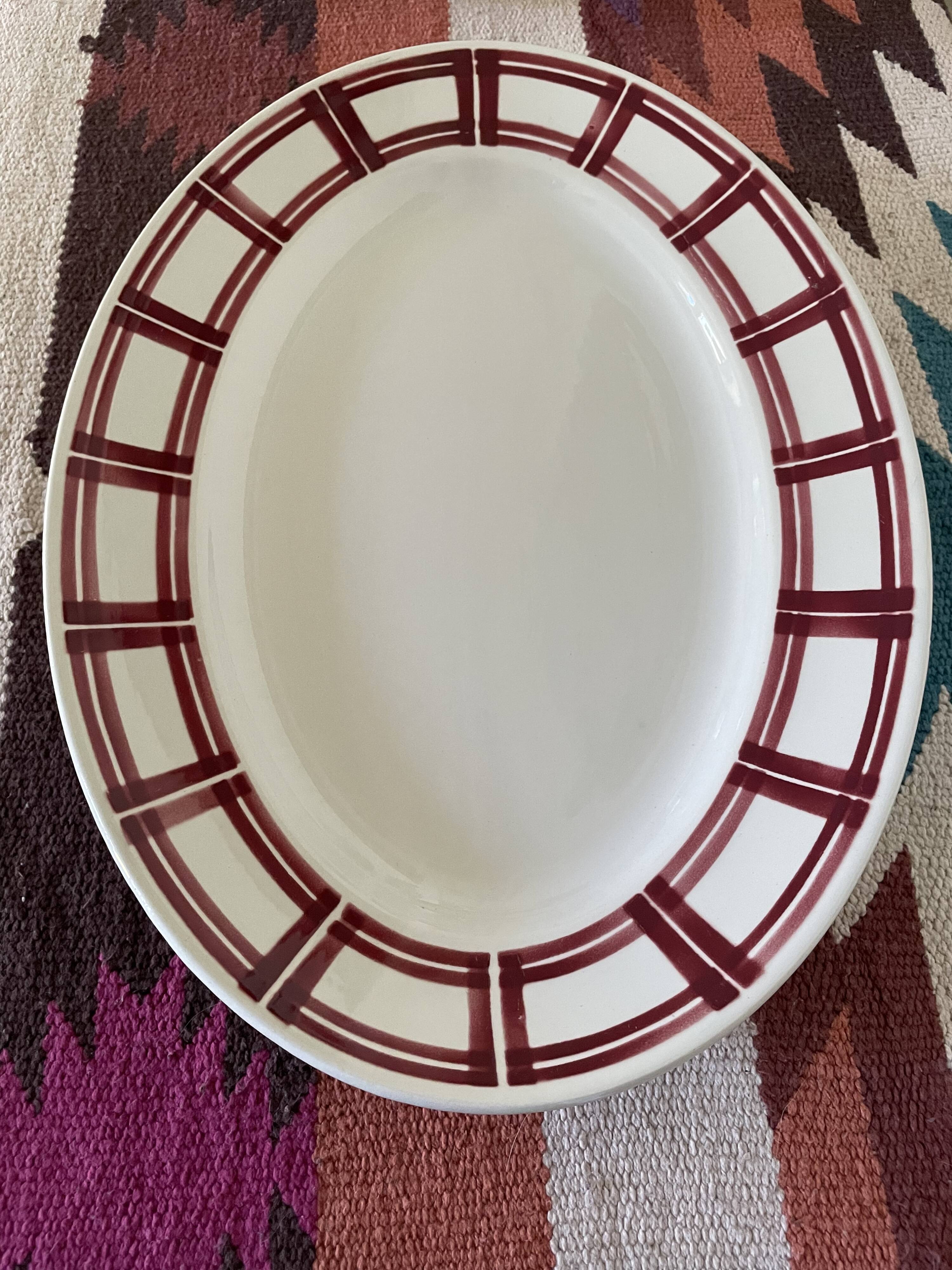 Plat ovale Badonviller