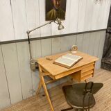 Desk of the 50s with 5 drawers