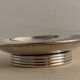 Baguier Christian Dior in silver metal art deco style
