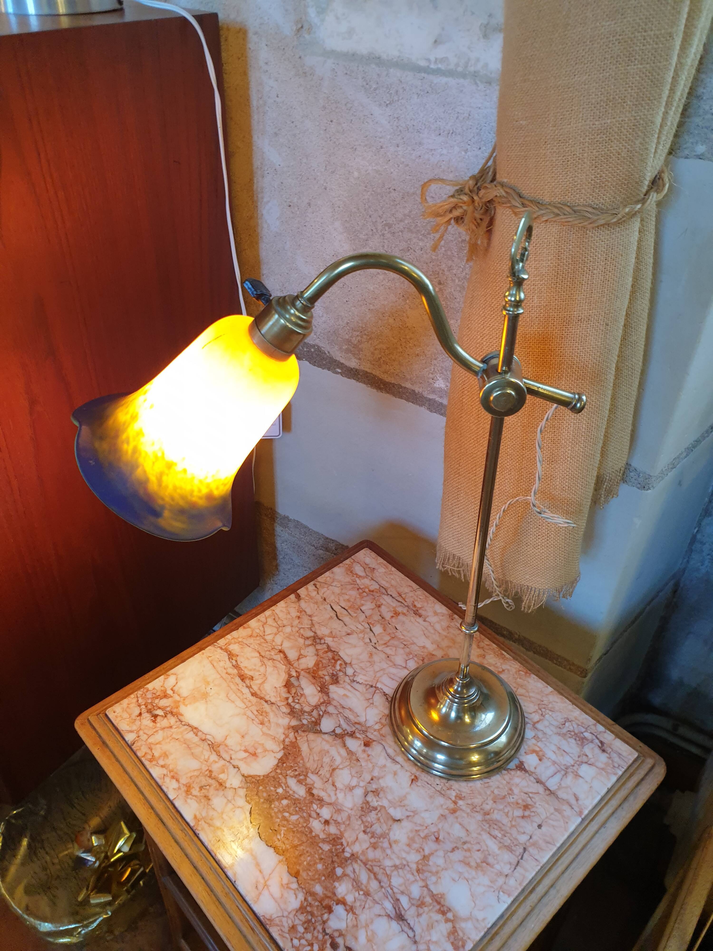 Art Deco old office lamp