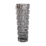 Vase in crystal of Arques, vintage