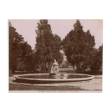 Photo albuminé Fontana Del Mosé Roma Italie vers 1880