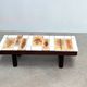 Roger Capron white ceramic coffee table