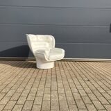 White Elda Joe Colombo chair Longhi, new condition!