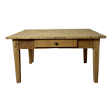 Light pine coffee table