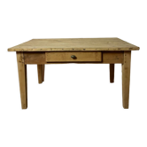 Table basse en pin clair