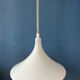 White Space Age Suspension "Witch Hat" Mid-Century