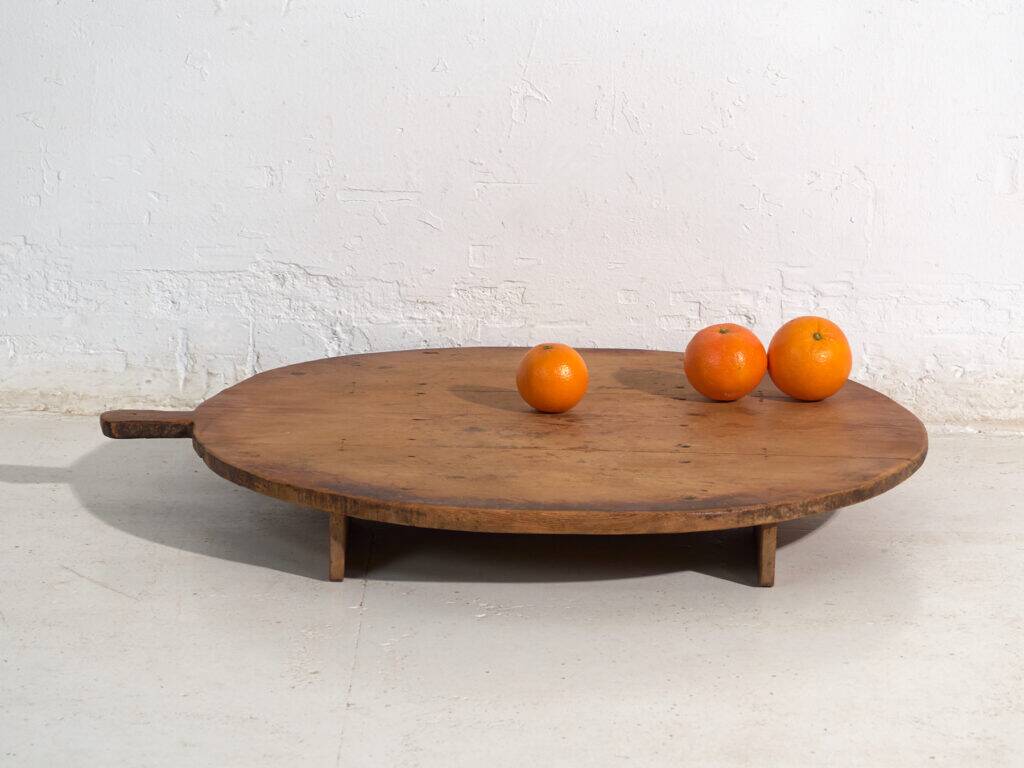 Antique solid wood cutting board – Central Europe, circa 1920