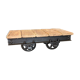 Ancien wagon wagonnet de mine vers 1910