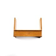Set of 5 oak wall shelves Marcel Gascoin 50s reconstruction