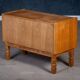 Brutalist Drawer Chest in Oak by Henning Kjærnulf, 1970s