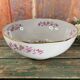 Saladier plat porcelaine Limoges Bernadaud pour Christofle