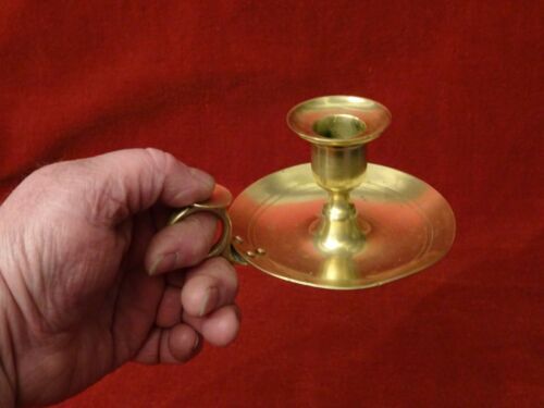 Brass bronze hand candle holder