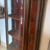 Napoleon III Showcase In Mahogany And Chiseled Bronze 20th Century